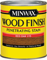 Minwax Wood Finish 70040444 Wood Stain, Red Oak, Liquid, 1 qt, Can
